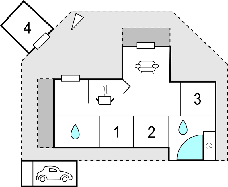 Feriehus - Jegum Ferieland , Danmark - P42020 