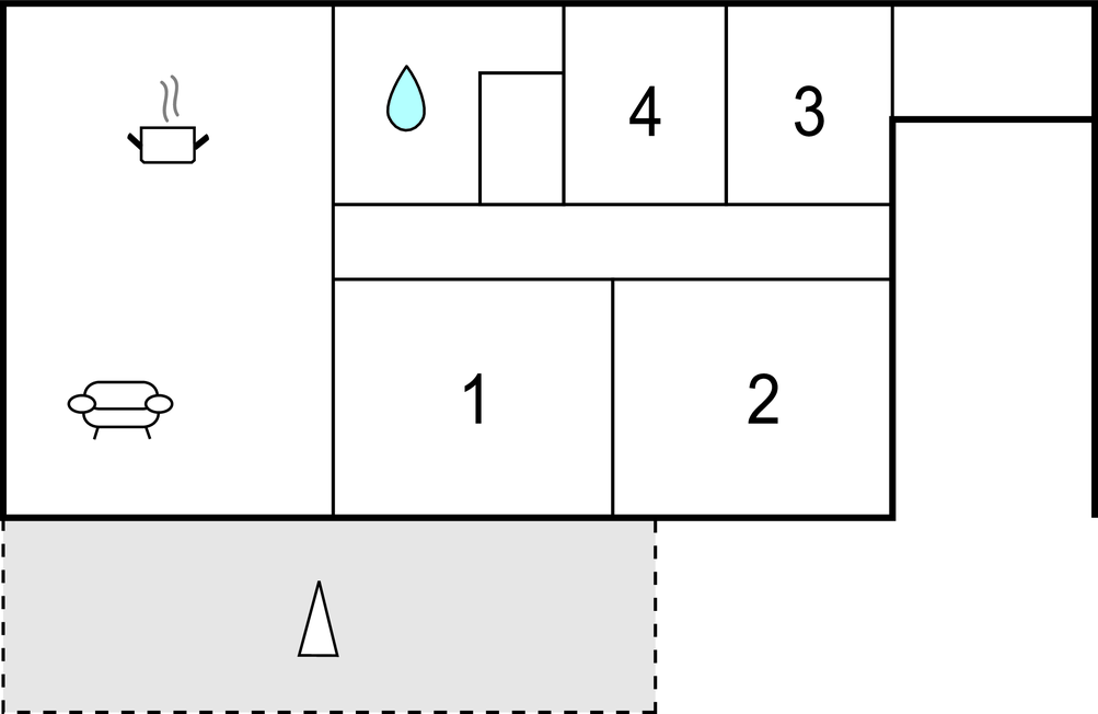 Semesterhus - Jegum Ferieland , Danmark - P42078 