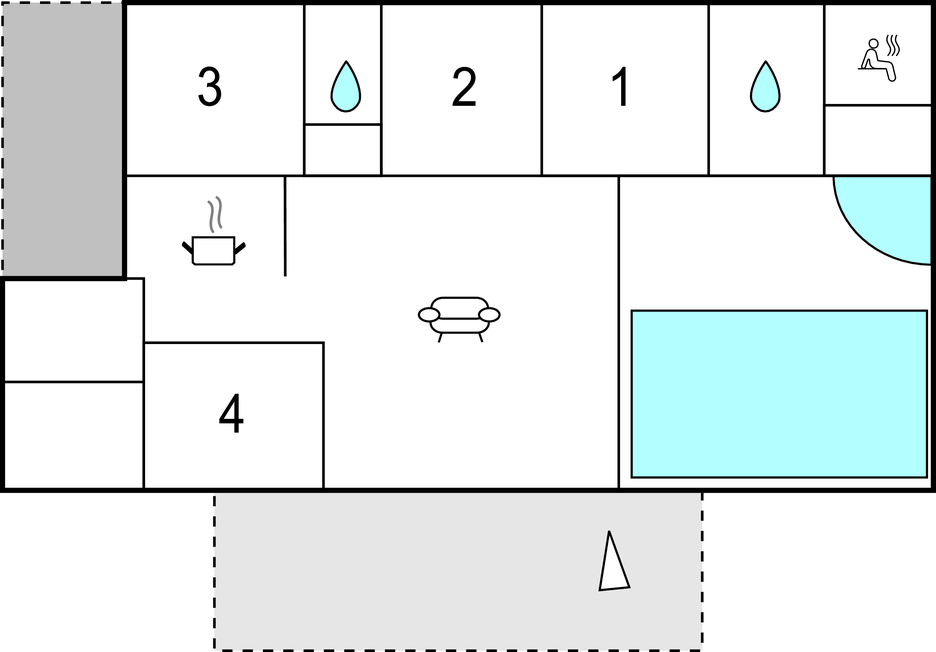 Feriehuse - Jegum Ferieland , Danmark - P42084 