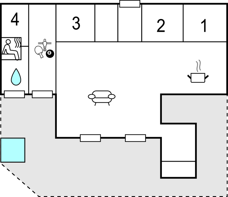 Feriehuse - Henne , Danmark - P42498 