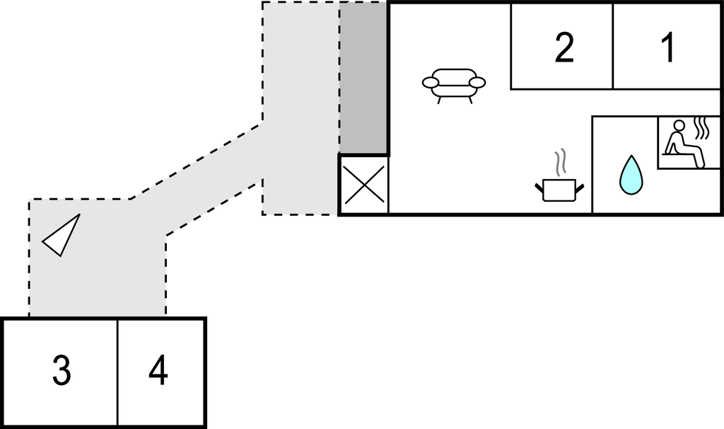Semesterhus - Jegum Ferieland , Danmark - P42676 