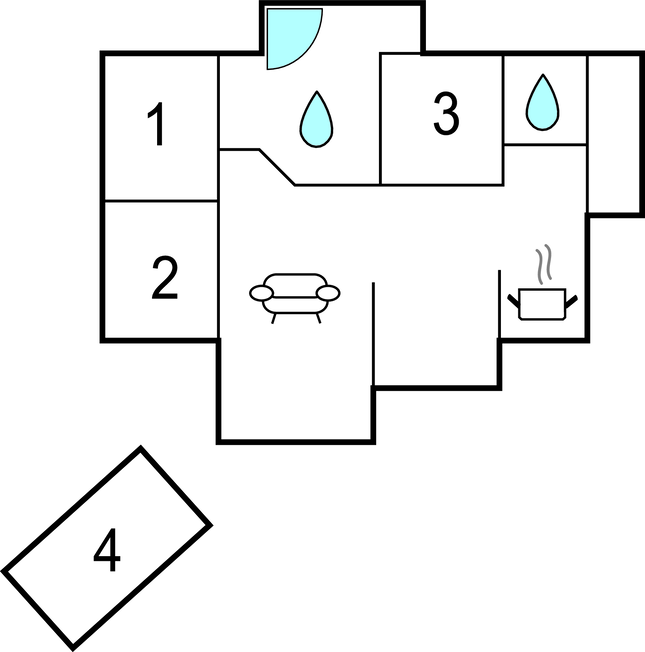 Location de vacances - Jegum , Danemark - P42685 