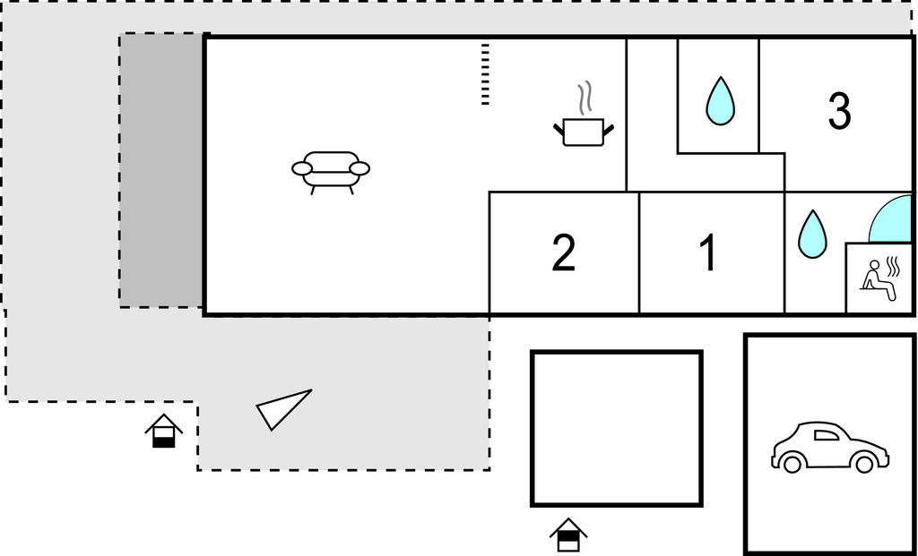 Feriehus - Skaven Strand , Danmark - P52059 