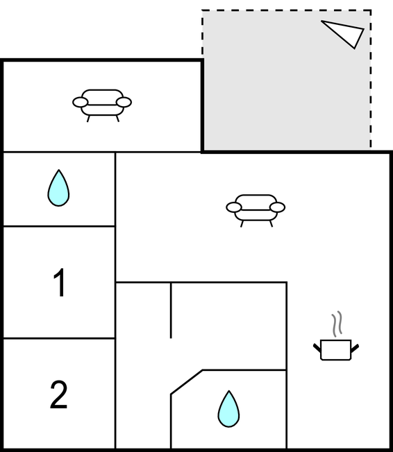 Semesterhus - Nr. Nebel , Danmark - P52038 