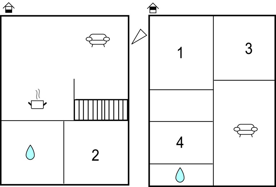 Semesterhus - Sdr. Bork , Danmark - P52074 