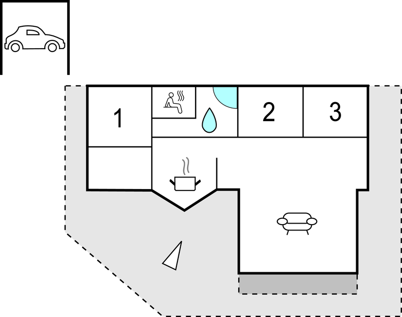 Ferienhaus - Bork Havn , Dänemark - P52087 