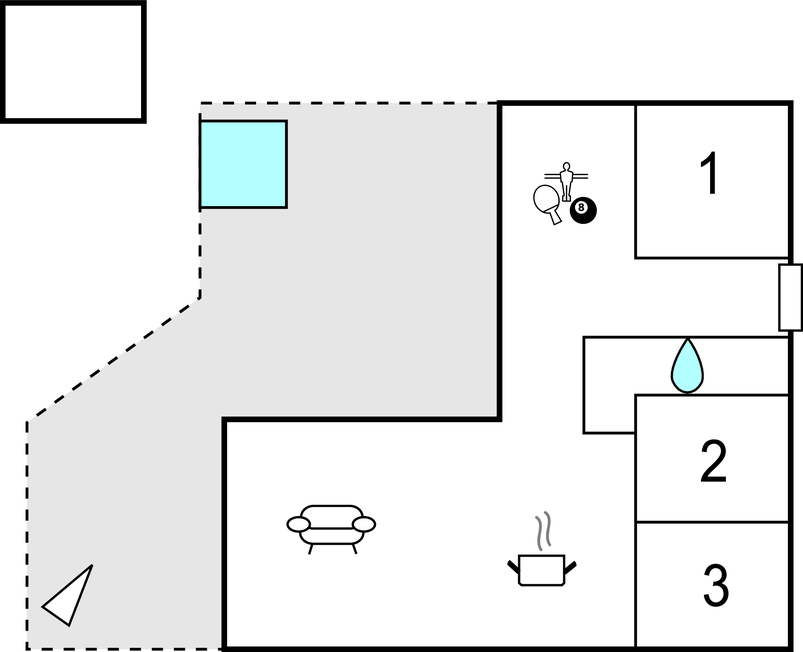 Semesterhus - Bork Havn , Danmark - P52538 