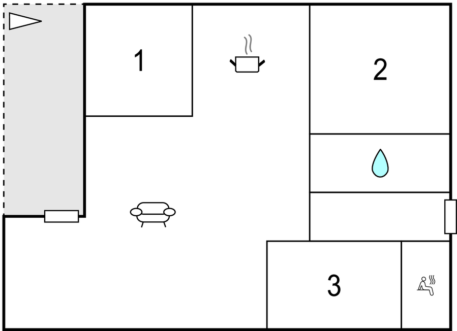 Ferienhaus - Nymindegab , Dänemark - P52609 