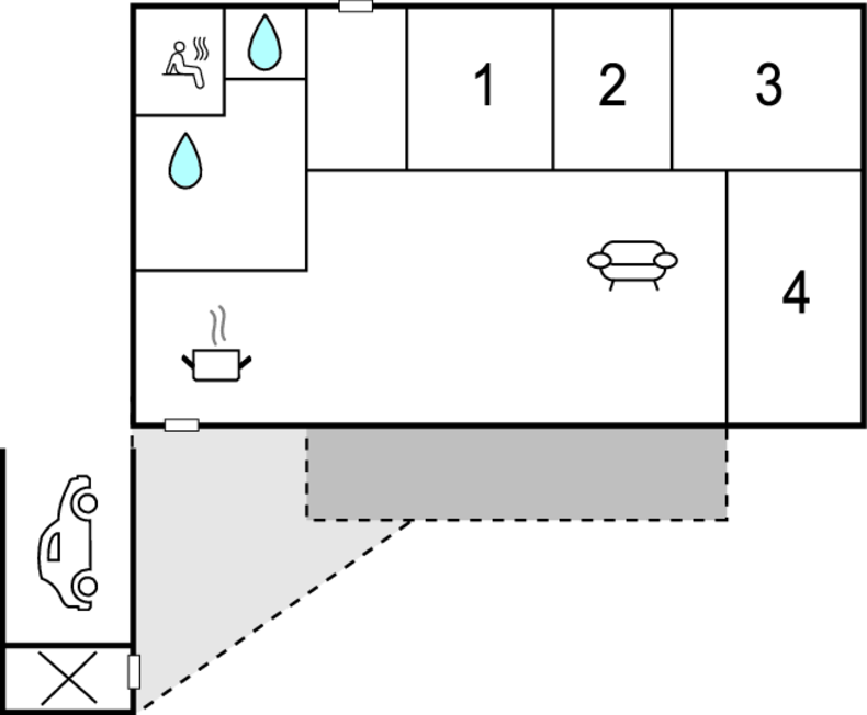 Ferienhaus - Bork Havn , Dänemark - P52233 