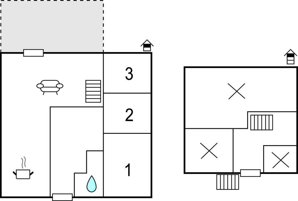 Semesterhus - Hvide Sande , Danmark - P62004 