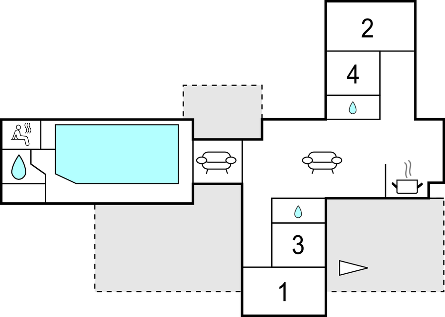 Ferienhaus - Haurvig , Dänemark - P62610 