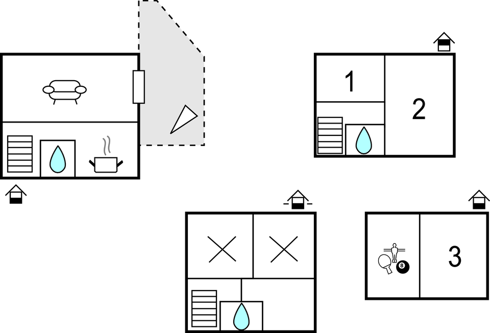 Semesterhus - Hvide Sande , Danmark - P62023 