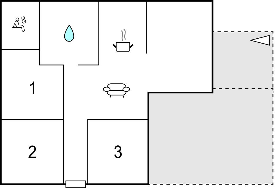 Feriehuse - Bjerregård , Danmark - P62425 