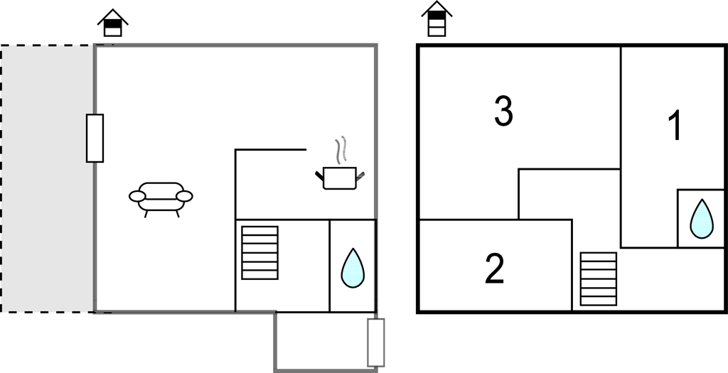 Semesterhus - Hvide Sande , Danmark - P62070 