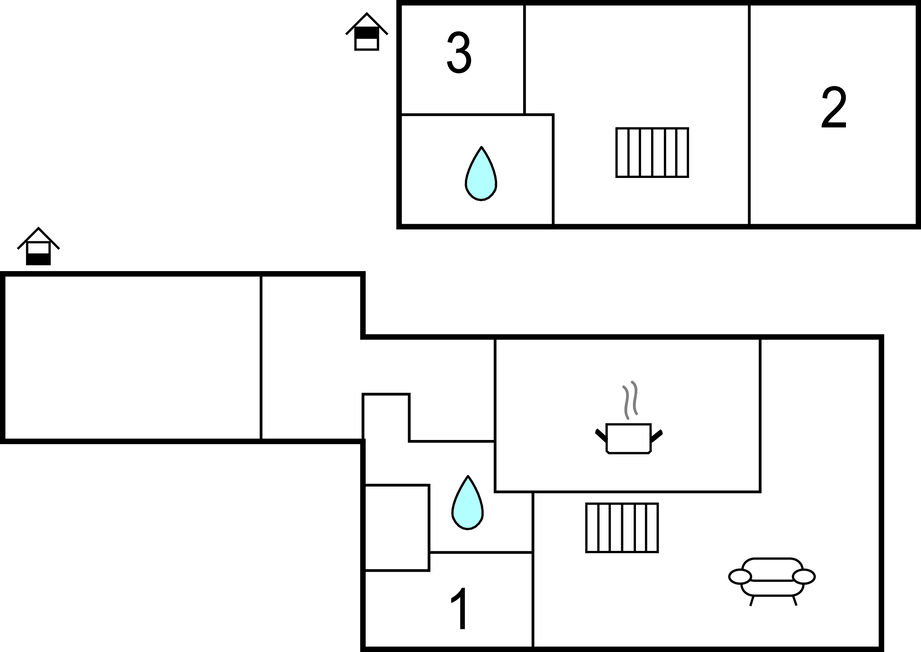 Feriehuse - Varde , Danmark - P85069 
