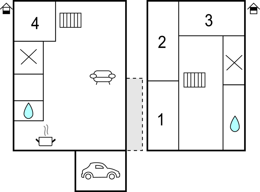 Feriehuse - Kamien , Polen - PKA526 