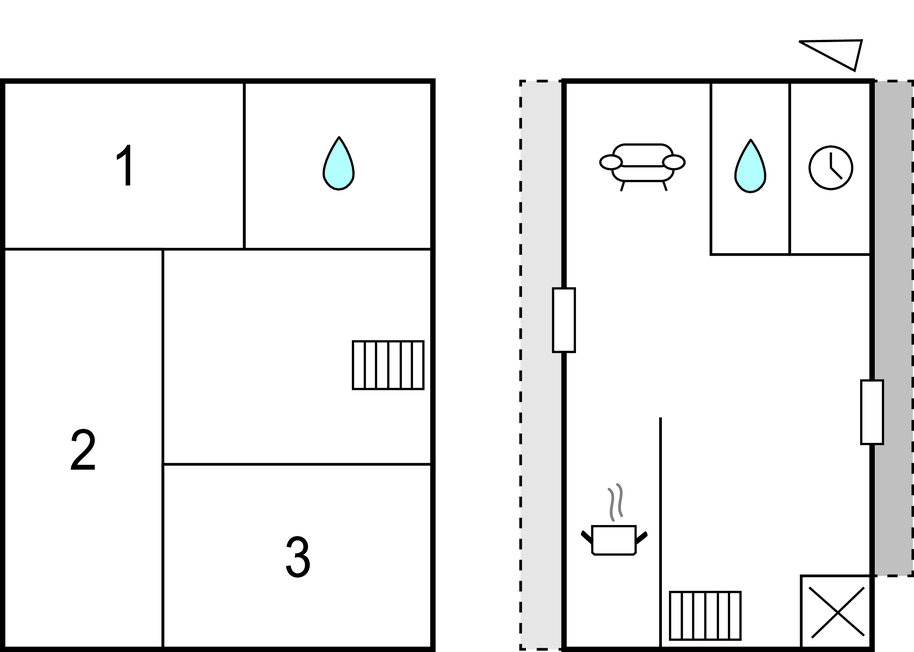 Semesterhus - Szteklin , Polen - PKA531 