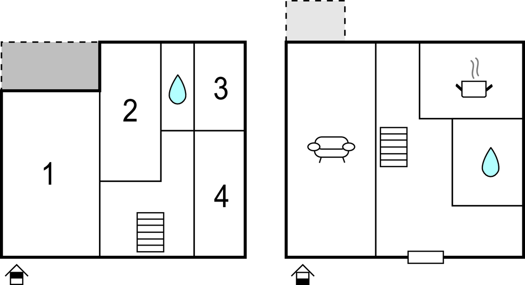 Feriehuse - Rowy , Polen - PPL235 
