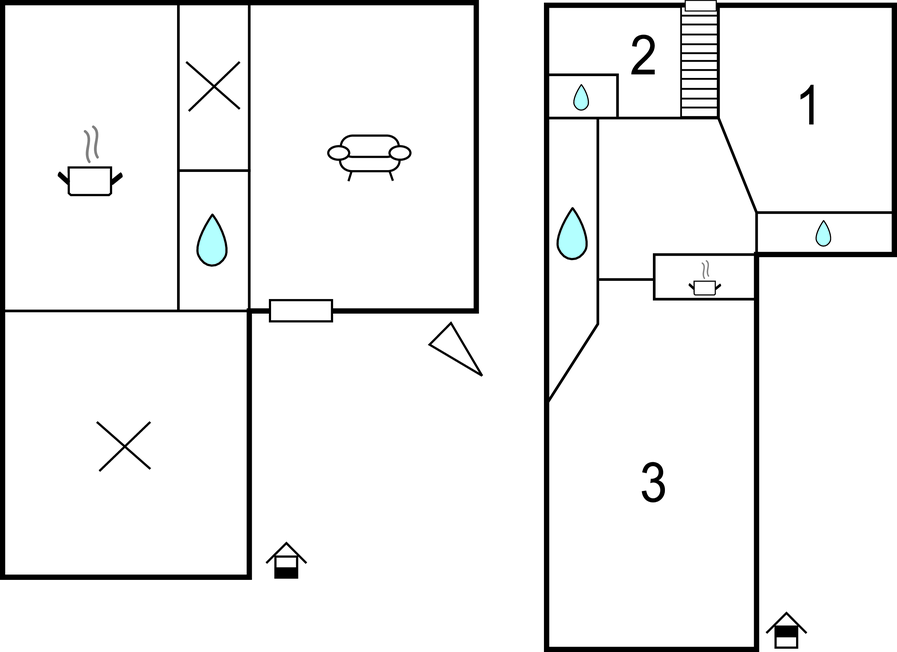 Ferienhaus - Grzybowo , Polen - PPO141 