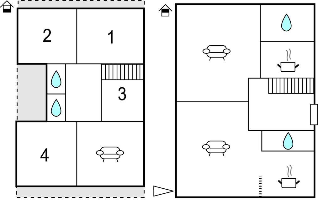 Ferienhaus - Sarbsk , Polen - PPO146 