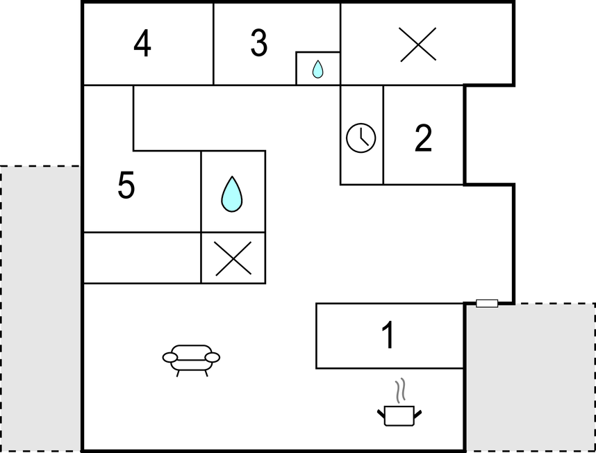 Feriehuse - Nowe Warpno , Polen - PPO202 