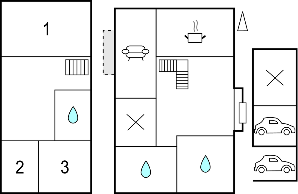 Feriehuse - Gwiazdowo , Polen - PPO404 