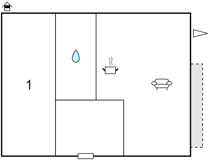 Ferienwohnung - Pobierowo , Polen - PPO408 