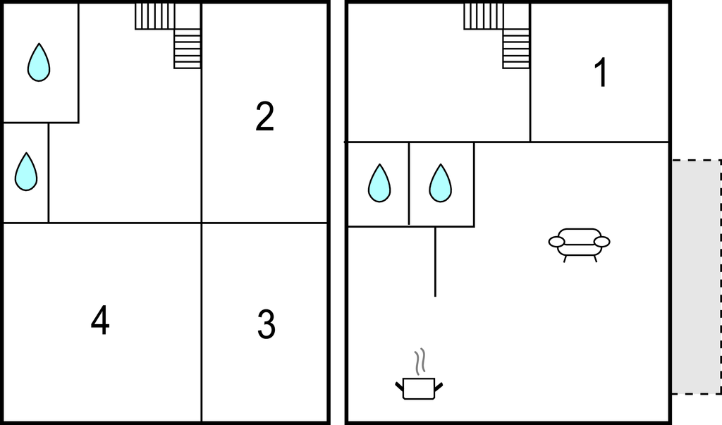 Feriehuse - Nowe Warpno , Polen - PPO564 