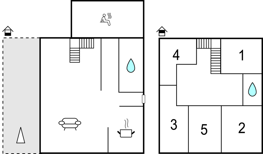 Ferienhaus - Nowe Warpno , Polen - PPO313 