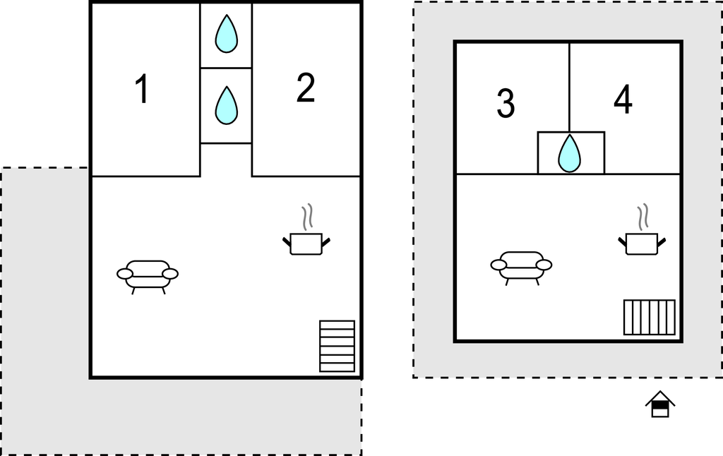 Ferienhaus - Pobierowo , Polen - PPO446 