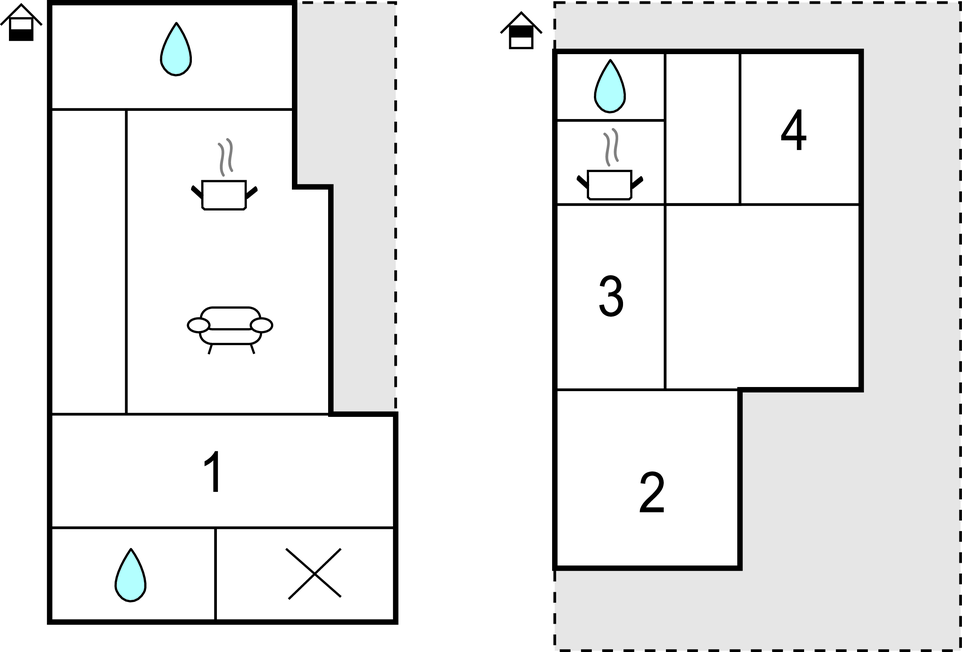 Semesterhus - Boruja , Polen - PPW150 
