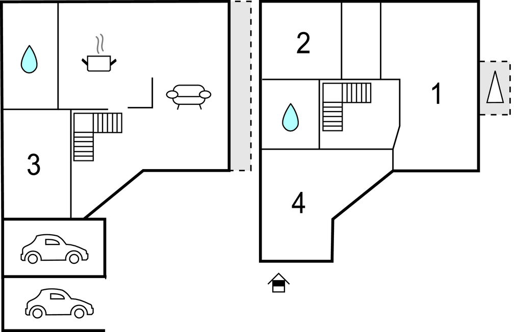Feriehuse - Rybakowo , Polen - PPW451 