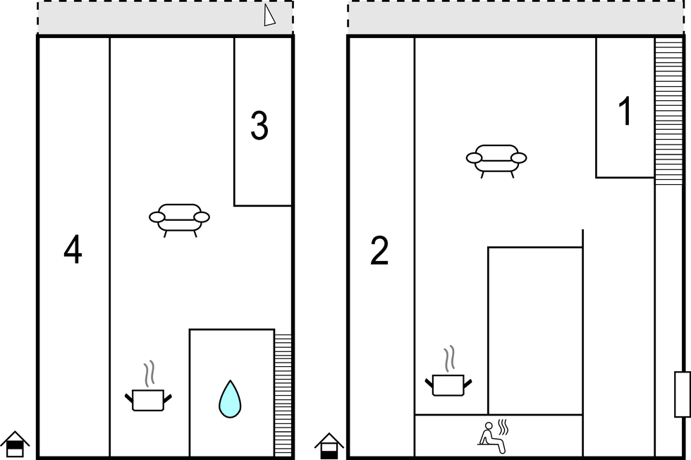 Feriehuse - Rowy , Polen - PRO178 