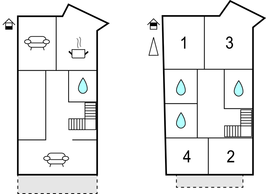Ferienhaus - Rowy , Polen - PRO333 