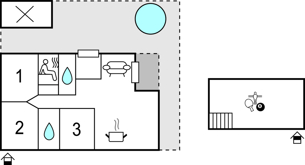 Ferienhaus - Kongsmark , Dänemark - R10053 