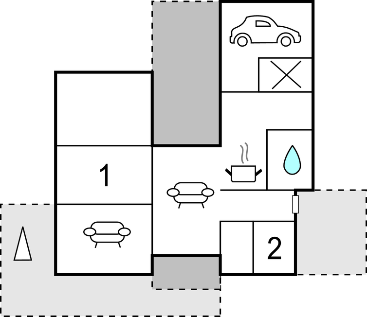 Feriehuse - Sønderstrand , Danmark - R10130 