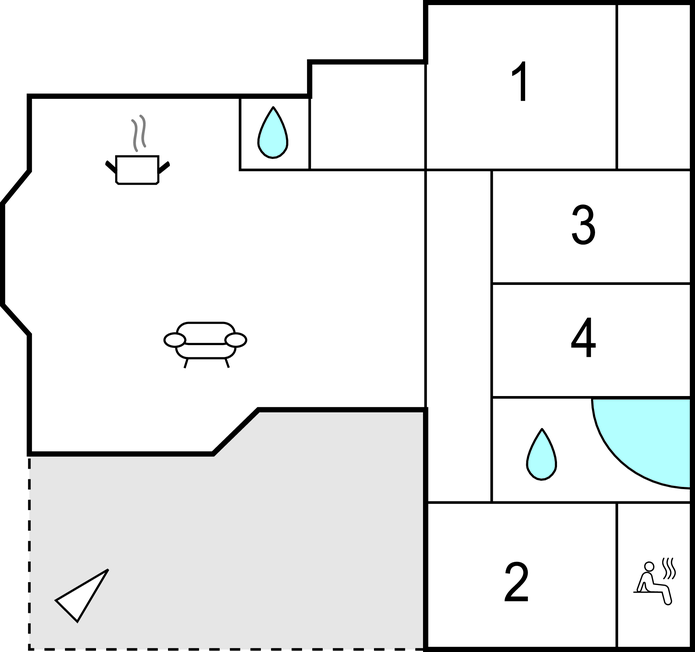 Feriehuse - Kongsmark , Danmark - R10305 