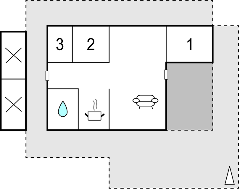 Feriehuse - Sønderstrand , Danmark - R10366 