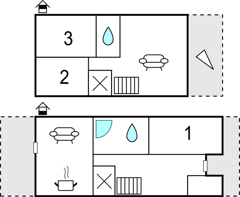 Ferienhaus - Kongsmark , Dänemark - R10498 