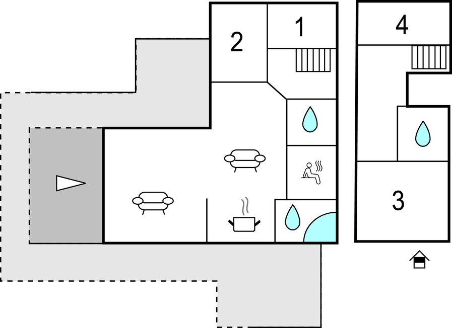 Feriehuse - Kongsmark , Danmark - R10623 