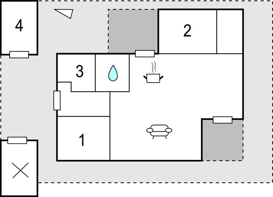 Semesterhus - Bolilmark , Danmark - R10682 