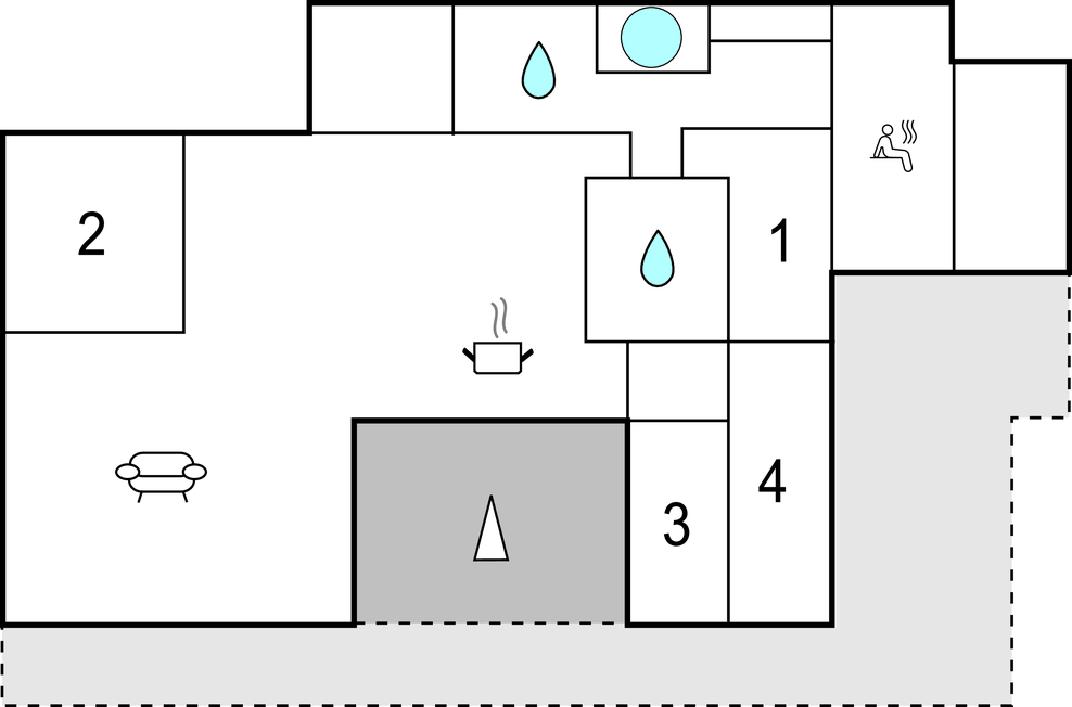 Feriehuse - Sønderstrand , Danmark - R10702 