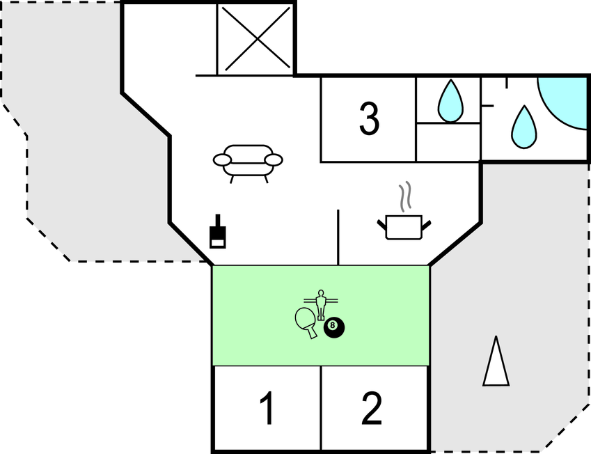 Ferienhaus - Kongsmark , Dänemark - R10767 
