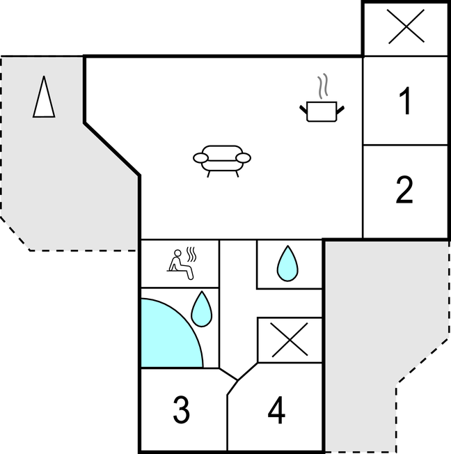 Feriehuse - Sønderstrand , Danmark - R10941 