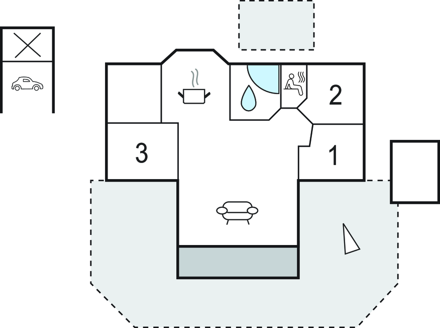 Semesterhus - Kongsmark , Danmark - R10137 