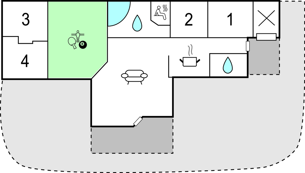 Feriehuse - Sønderstrand , Danmark - R10176 