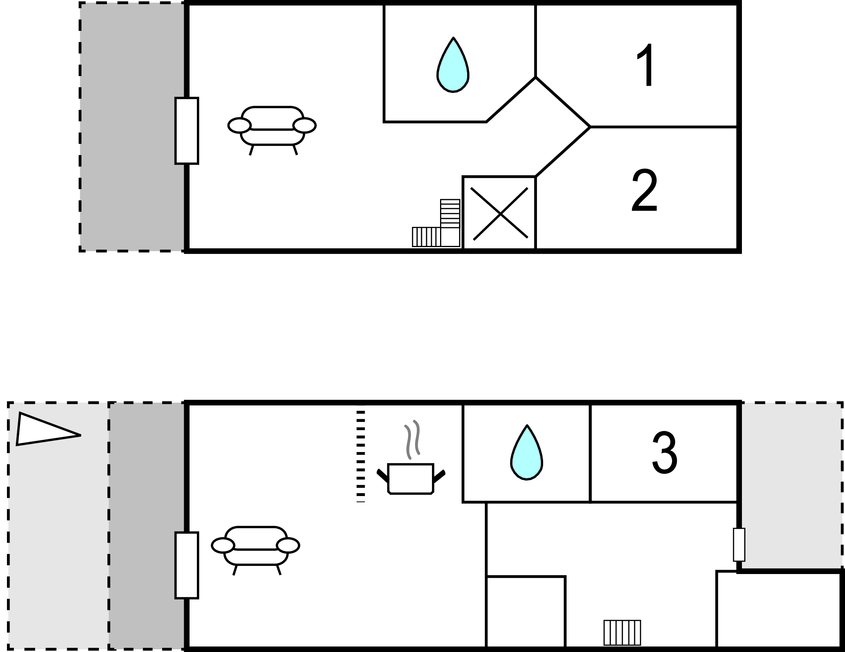 Feriehuse - Kongsmark , Danmark - R10234 