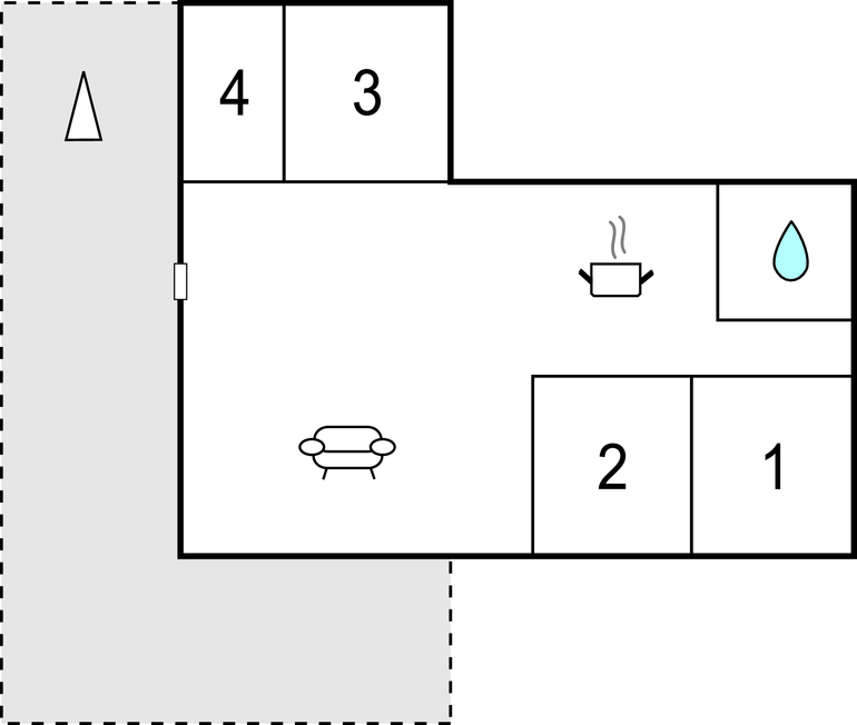 Feriehuse - Bolilmark , Danmark - R10493 