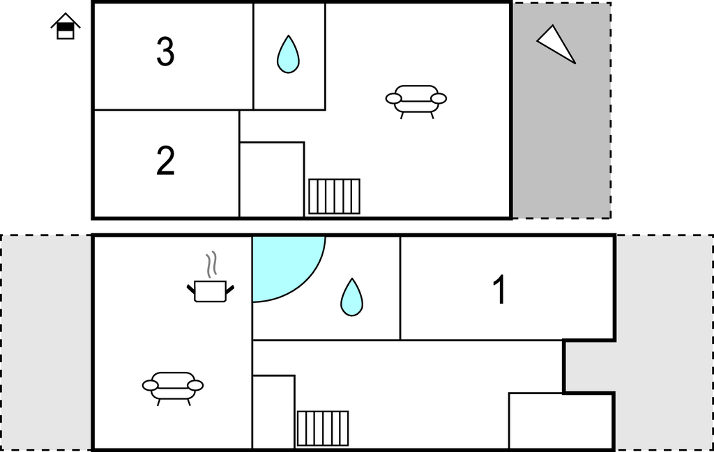 Feriehuse - Kongsmark , Danmark - R10532 