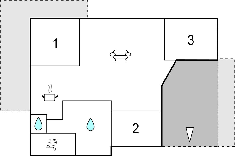 Feriehuse - Lakolk , Danmark - R10838 